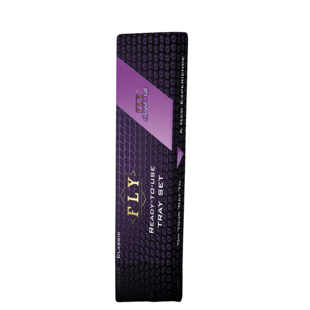 Fly classic tray set - Purple silk
